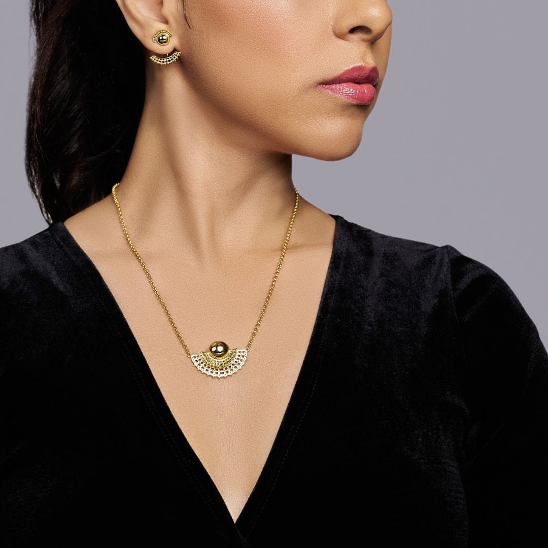Tsirur Necklace - 14K Gold Plated