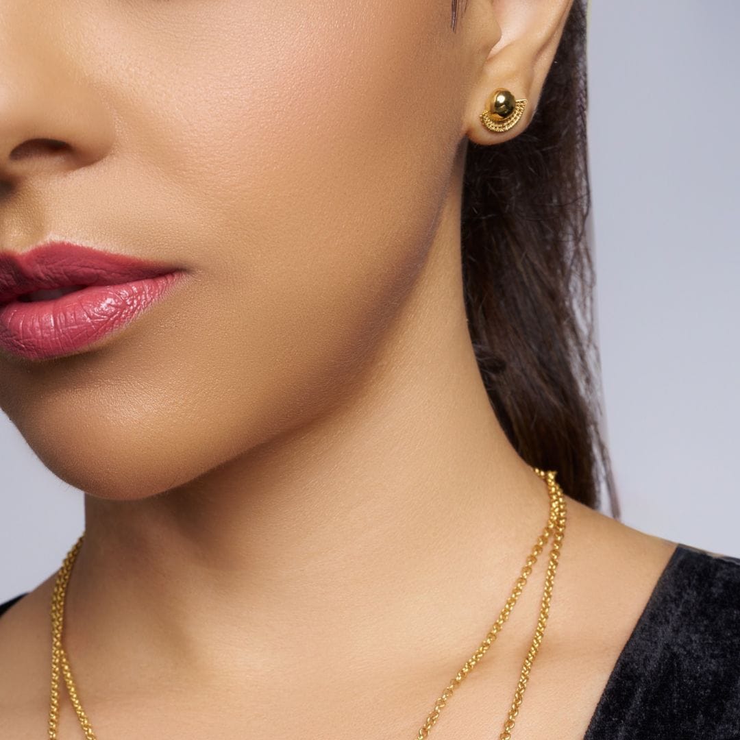 Tsirur Ear Jacket - 14K Gold Plated | 3-IN-1 Jewelry