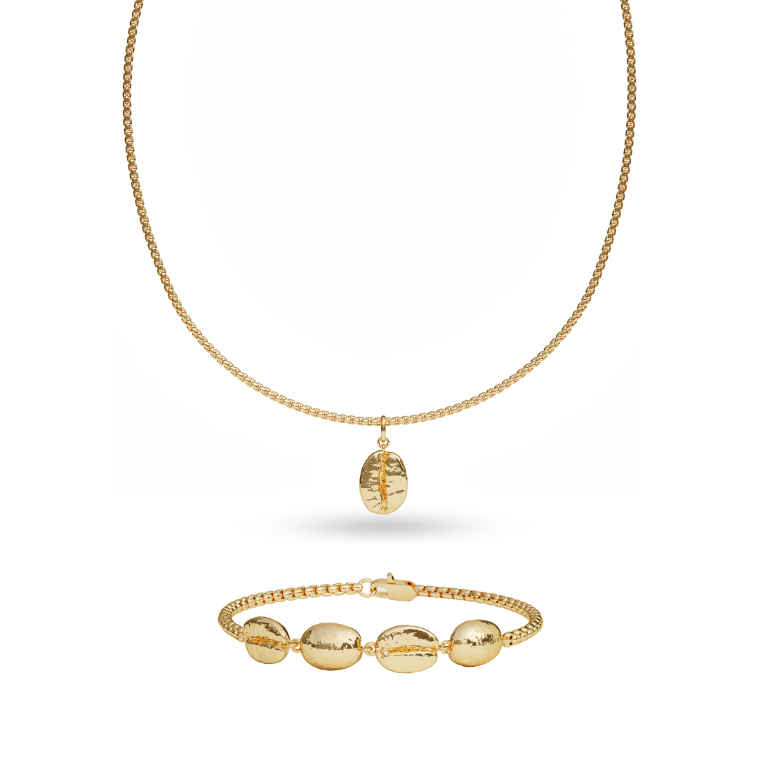 Buna Necklace - 18K Gold Plated | 4-IN-1 Jewelry
