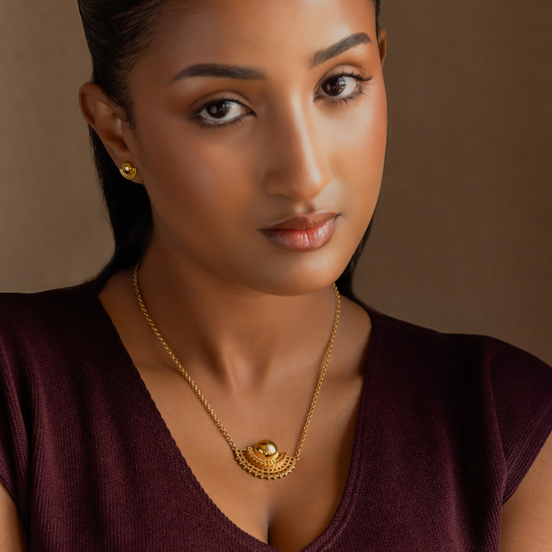 Tsirur Necklace - 18K Gold Plated