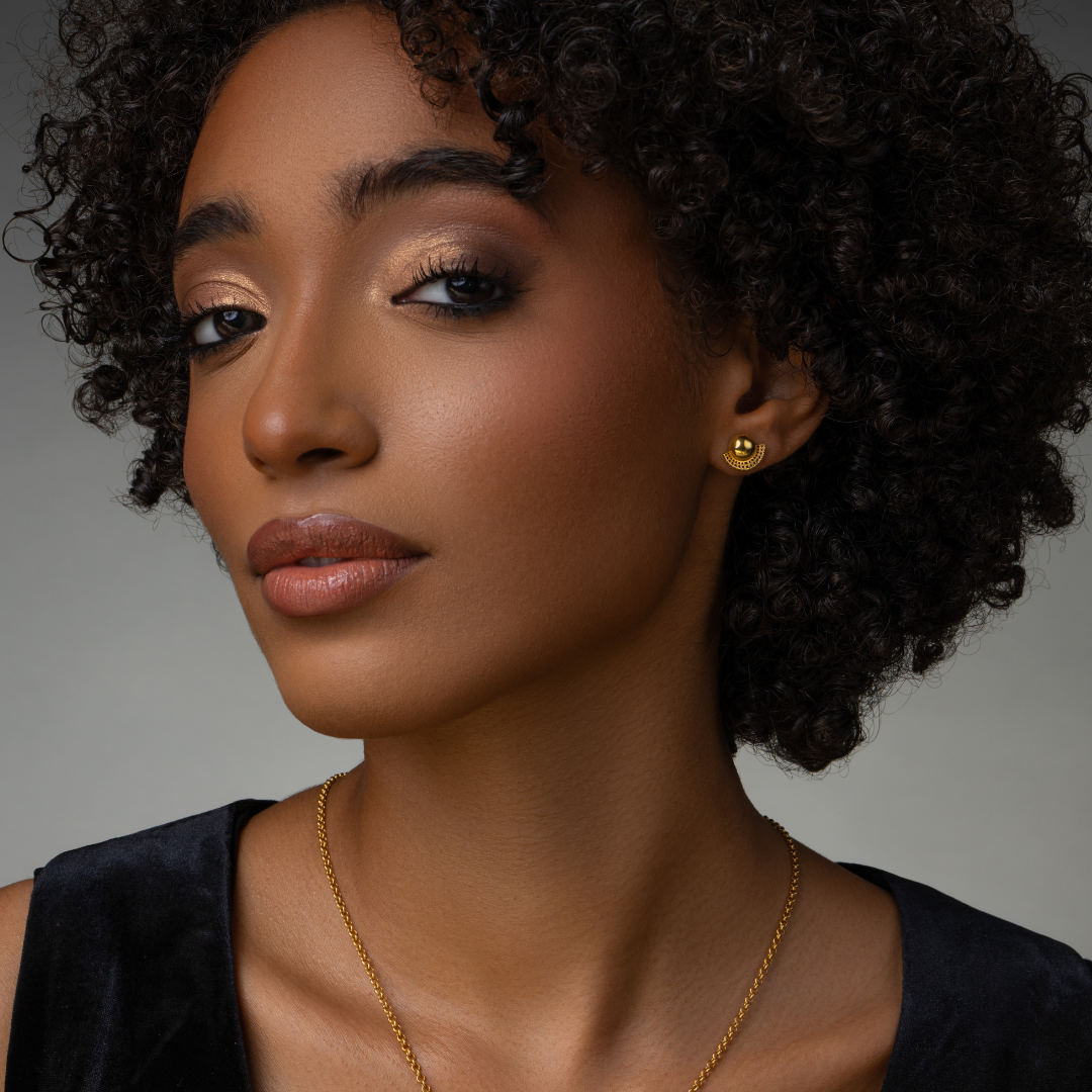 Tsirur Ear Jacket - 18K Gold Plated | 3-IN-1 Earring