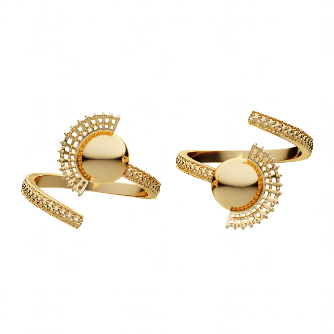 Tsirur Ring - 18K Gold Plated | 4-IN-1 Jewelry