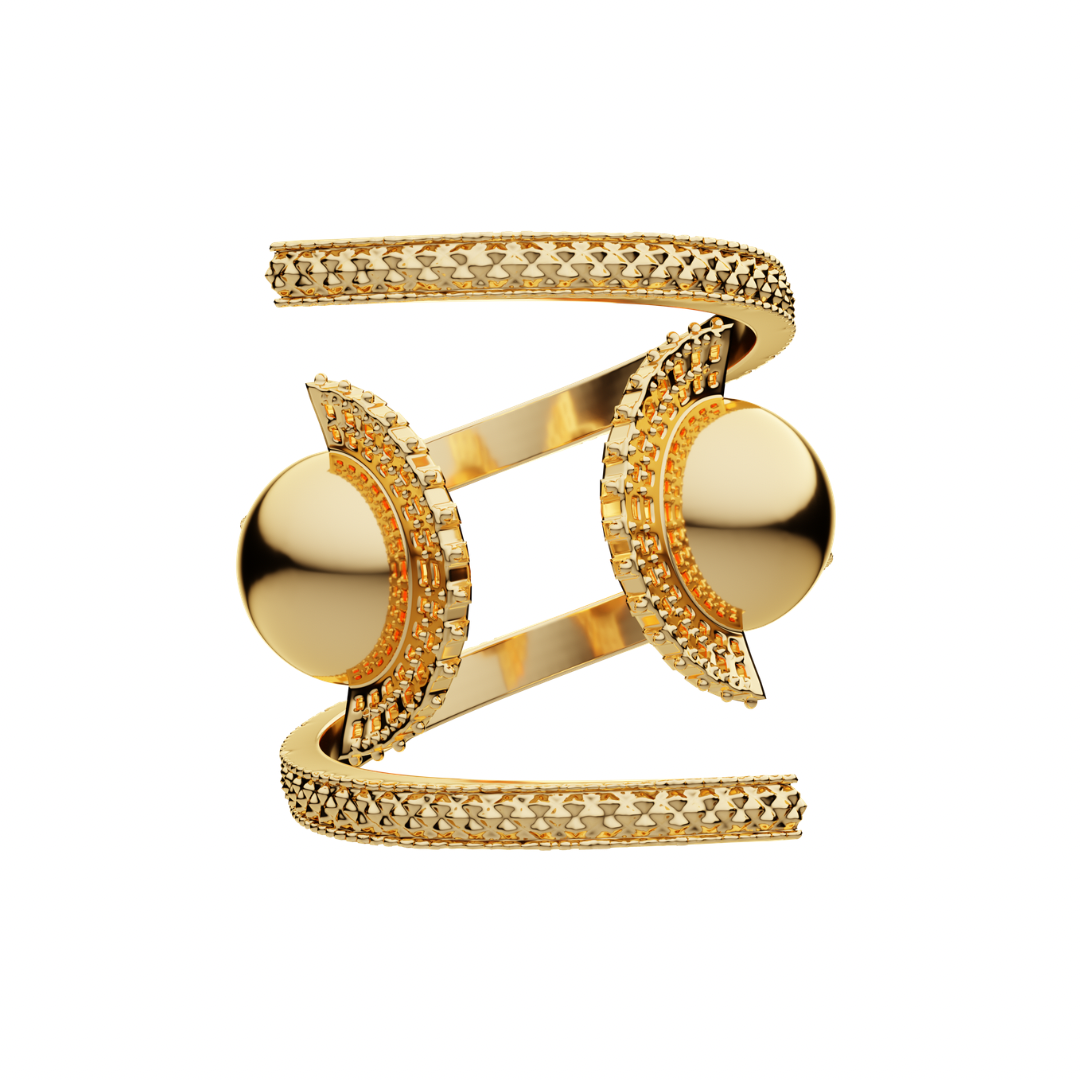 Tsirur Ring - 18K Gold Plated | 4-IN-1 Jewelry