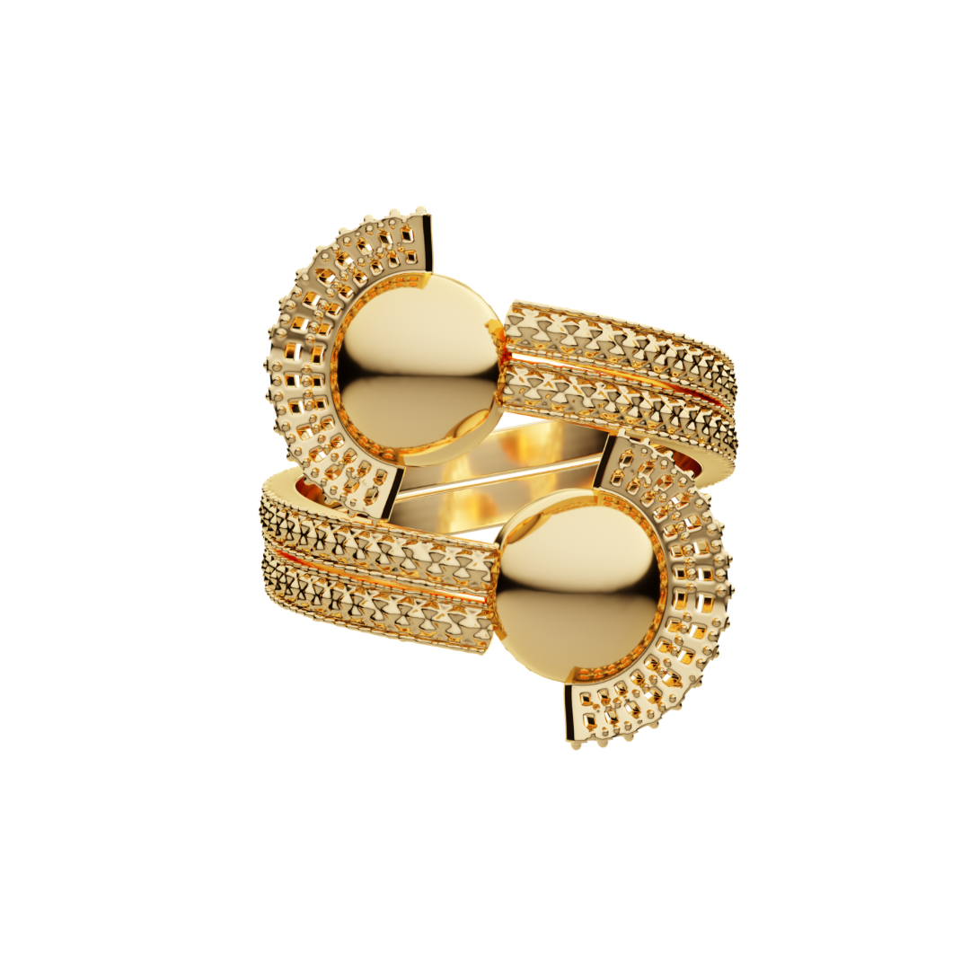 Tsirur Ring - 18K Gold Plated | 4-IN-1 Jewelry