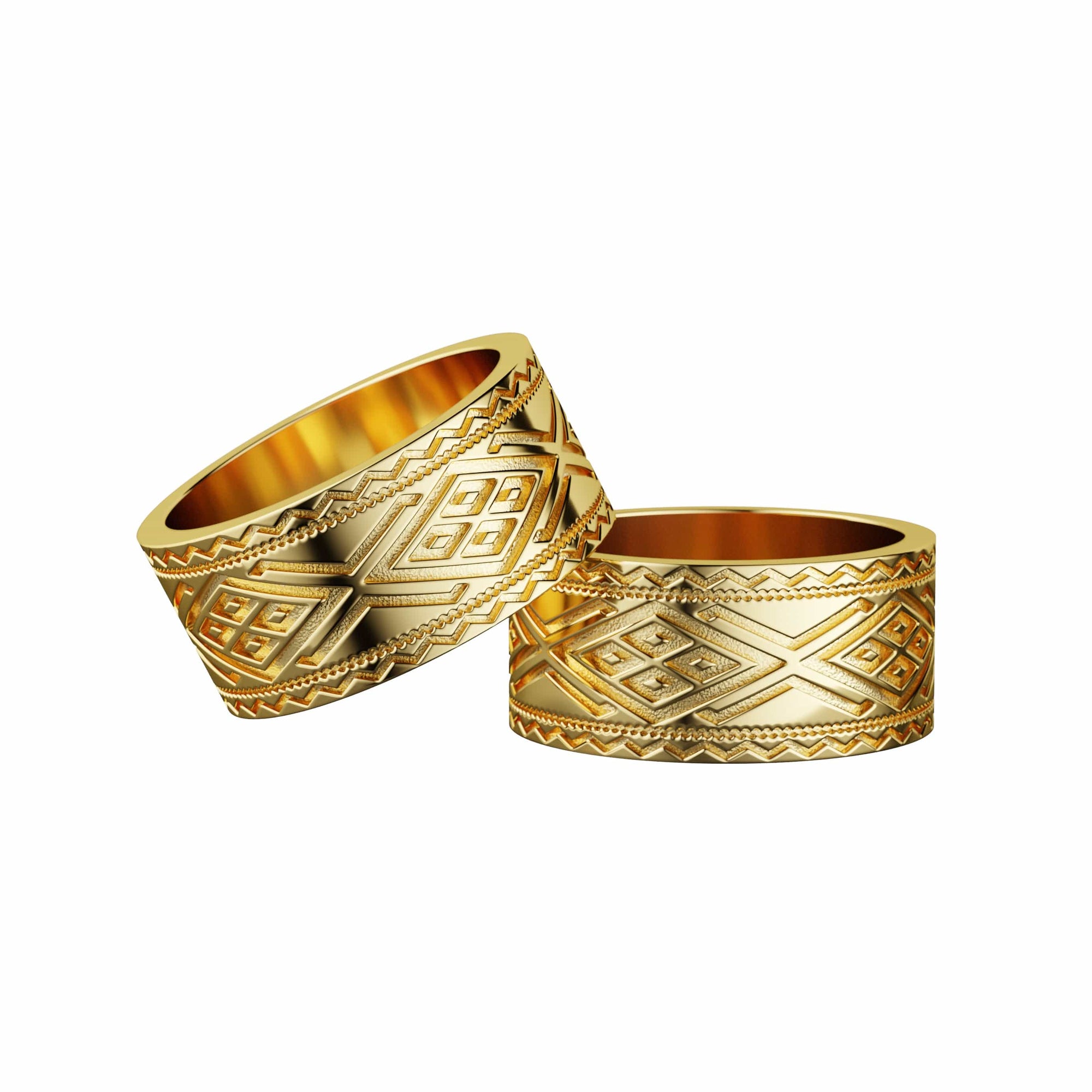 Dorze Tibeb Ring - 14K Gold Vermeil (UNISEX)
