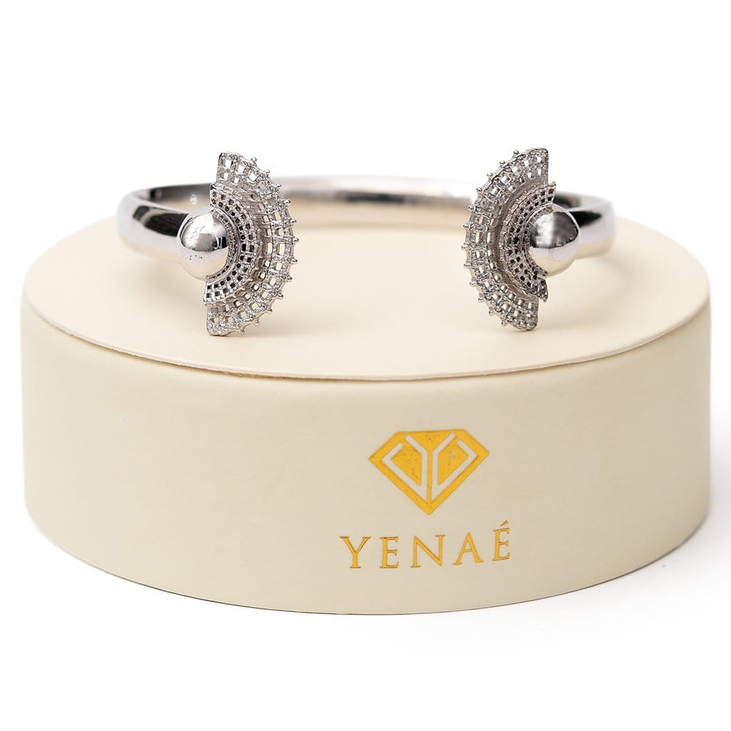 Yenaé Rhodium Plated Tsirur Bracelet in a Gift-ready Package
